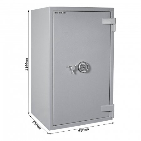 Seif Certificat T06428 EN3 Rottner Pearl 110 Închidere Electronică Gri [3]