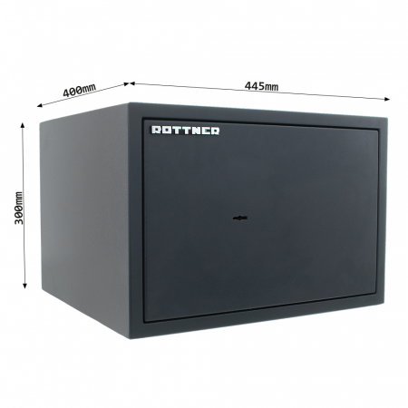 Seif Certificat S2 Rottner Power Safe 300 Închidere Cheie Antracit [3]