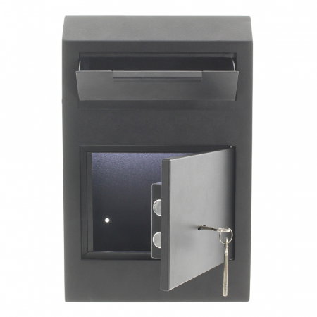 Seif cu Fantă Rottner Cashmatic Basic Închidere Cheie Antracit [1]