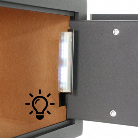 Seif Hotel Rottner Prestige Lap Închidere Electronică cu Ecran Tactil Antracit [4]
