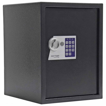 Protectie si transport valori - Seif Mobilă Rottner Homestar 4 EL Închidere Electronică Negru