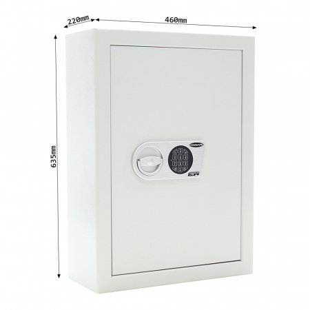 Seif pentru Chei Antiefracţie Rottner ST 100 Premium Închidere Electronică Gri [3]