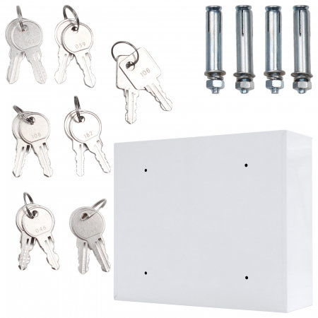 Seif pentru Chei Rottner Key System 6 Închidere Electronică pentru Exterior Alb [4]