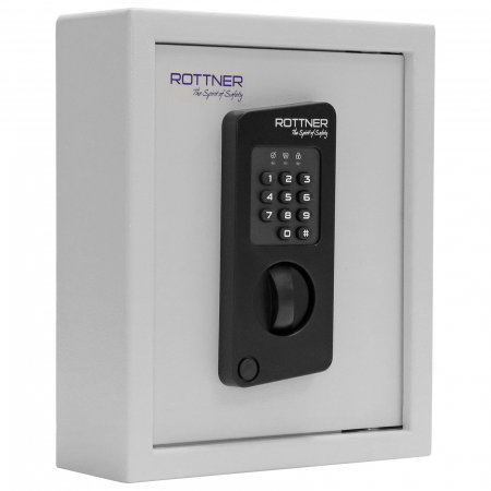 Protectie si transport valori - Seif pentru Chei Rottner Keytronic 20 Închidere Electronică Gri