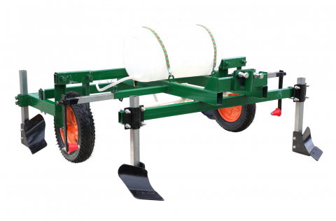 Accesorii utilaje agricole - Dispozitiv de întindere folie și aplicare tratamente prin pulverizare