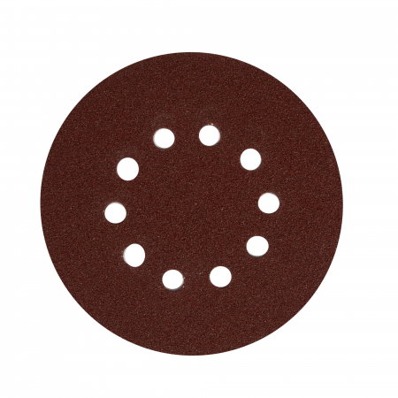 Accesorii slefuitoare electrice - Set 10 hartie abraziva Detoolz DZ-C271 P80 10 gauri 215mm