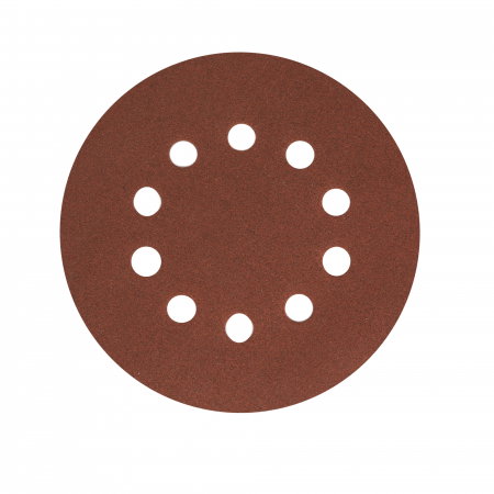 Accesorii slefuitoare electrice - Set 10 hartie abraziva Detoolz DZ-C273 P150 10 gauri 215mm