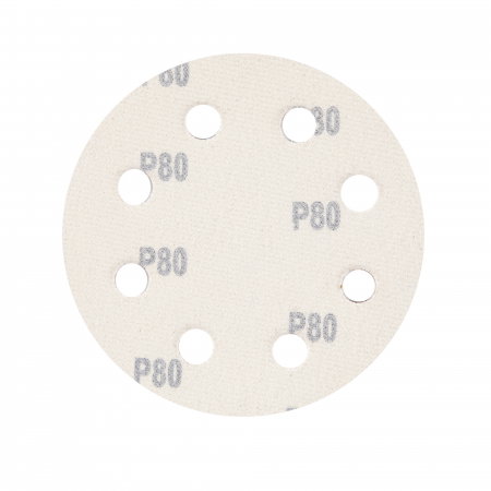 Set 10 hartie abraziva P80 8gauri 180mm [2]
