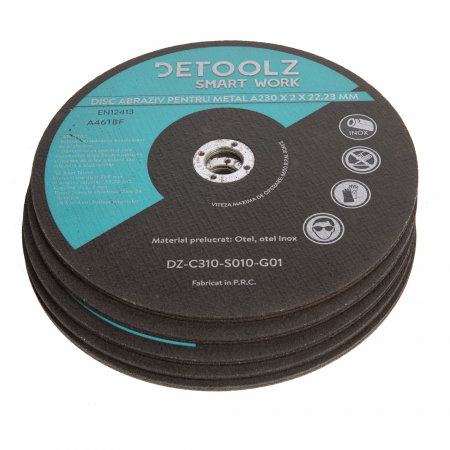 Accesorii si consumabile polizoare unghiulare - Set disc abraziv pentru metal 230 mm (10/set)