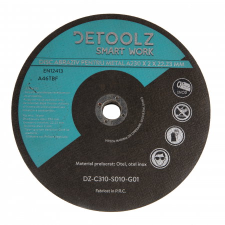 Set disc abraziv pentru metal 230 mm (10/set) [1]