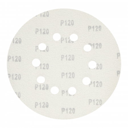 Set hartie abraziva 215mm P120 10 gauri, slefuitor [1]