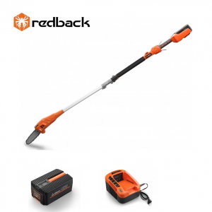 Ferastraie cu lant - Set Redback emondor E608D 40V + acumulator Li-Ion EP40 40V/4Ah + incarcator EC20 40V/2A