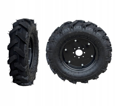 Accesorii utilaje agricole - Set roti complete 6.00-12, 4 prezoane, profil agricol