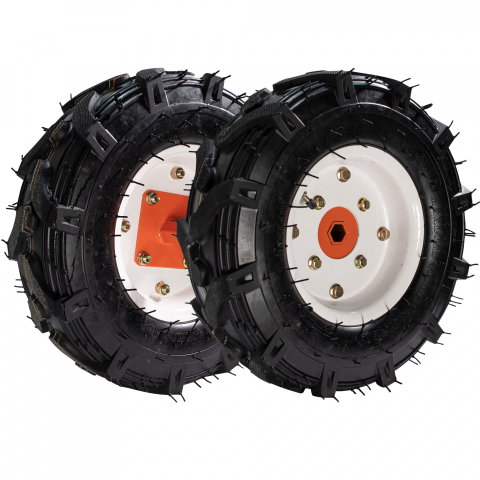 Accesorii utilaje agricole - Set roti cauciuc complete Ruris 500x8 TS103