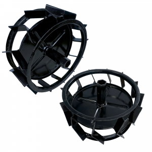Accesorii utilaje agricole - ProGARDEN set roti metalice 300mm, manicot sudat, hexagon 23mm