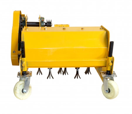 Minitractor ProGARDEN Campo T18 V25.1 4x4, 18CP, benzina, hidraulica fata-spate, roti 6.00-12 cu acoperis + remorca 600 kg, freza tractata, plug, tocator vegetatie, cositoare cu discuri si lama zapada [5]