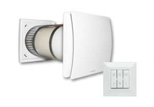 Incalzire si climatizare - Sistem ventilatie cu recuperare de caldura Quantum Hr 150 cu unitate de comanda