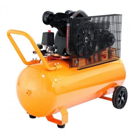 Stager Air 32C100 compresor aer, 100L, 10bar, 324L/min, monofazat, angrenare curea [1]