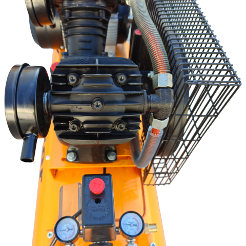 Stager Air 32C100 compresor aer, 100L, 10bar, 324L/min, monofazat, angrenare curea - Resigilat [6]