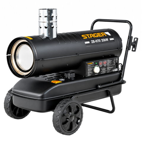 Stager H70 Tun de aer cald, ardere indirecta, 18kW, 230V, 150mp [1]