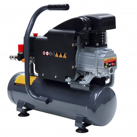 Compresor aer Stager HM1010K 4530101010, 6L, 8bar, 126L/min, monofazat, angrenare directa [1]