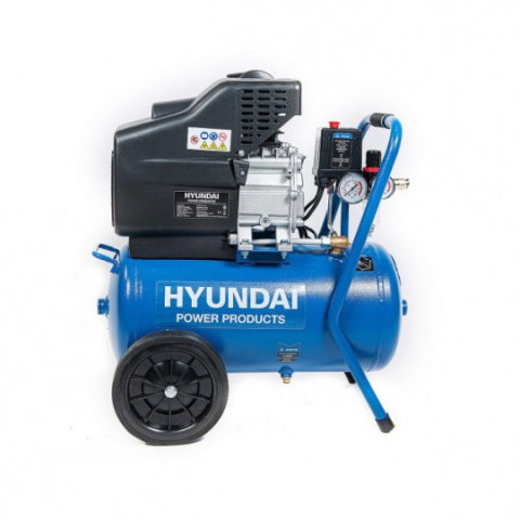 Compresoare - Compresor cu piston Hyundai HY-AC2402, 24L, 180 L/min, 1.6 kw