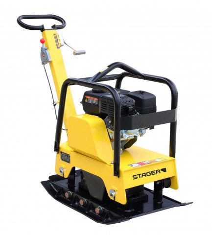 Placi compactoare - Stager PCR 160E-2 Placa compactoare reversibila 160kg, extensii, motor Loncin G200F