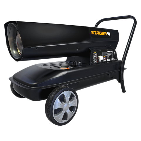 Incalzire si climatizare - Stager PLUS-K220 Tun de aer cald, ardere directa, 63kW, 230V, motorina, 1300mc