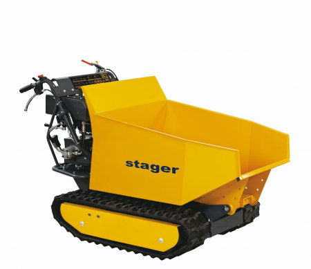 Roabe cu motor - Roaba cu motor termic Stager RMT500S 5160009735 6.5CP, 500kg, senile, basculare hidraulica