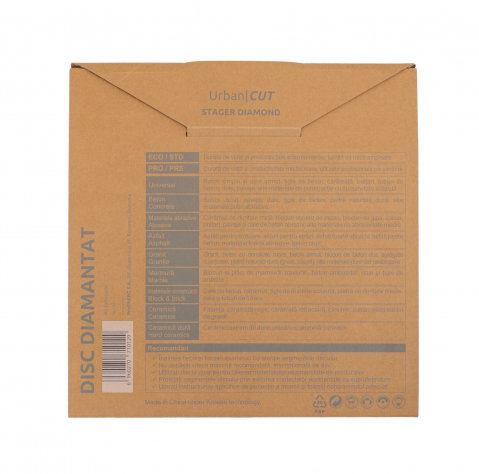 Disc diamantat Stager URBAN CUT 350x3.2x10x25.4-P pentru beton/asfalt [2]