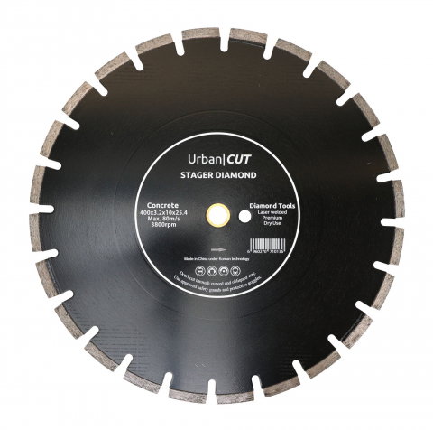 Discuri diamantate - Disc diamantat Stager URBAN CUT 400x3.2x10x25.4-P pentru beton/asfalt