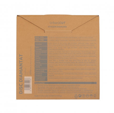 Disc diamantat Stager URBAN CUT 400x3.2x10x25.4-P pentru beton/asfalt [2]