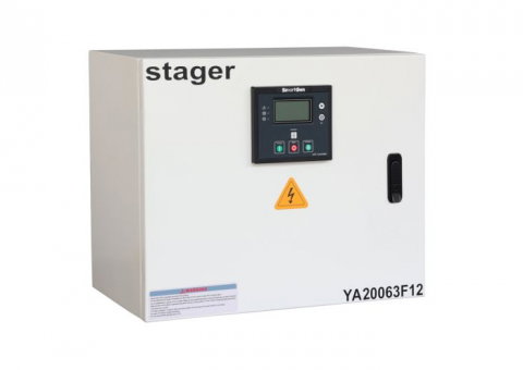 Generatoare insonorizate - Stager YA20063F12 automatizare monofazata 63A, 12Vcc, protectie