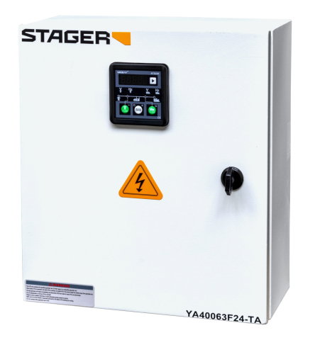 Automatizari generatoare - Stager YA40063F24TA automatizare trifazata 63A, 24Vcc, protectie