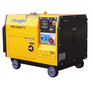 Generatoare insonorizate - Stager YDE12000T3 - Generator Diesel