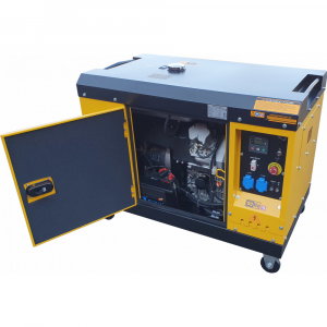 Generator Stager YDE15000T 12 kVA Diesel, monofazat, insonorizat, 48A, 3000rpm cu automatizare trifazata [4]