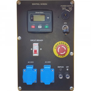 Generator Stager YDE15000T 12 kVA Diesel, monofazat, insonorizat, 48A, 3000rpm cu automatizare trifazata [6]