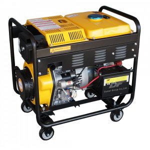 Generator sudare diesel Stager YDE6500EW 1158006500EW  monofazat, 4kVA, curent sudare 160A, pornire la cheie [1]