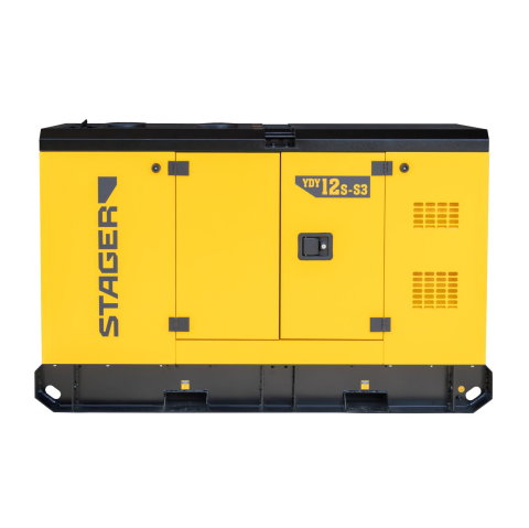 Stager YDY12S-S3 Generator insonorizat dual 12kVA, 16A, 1500rpm, trifazat, diesel [1]