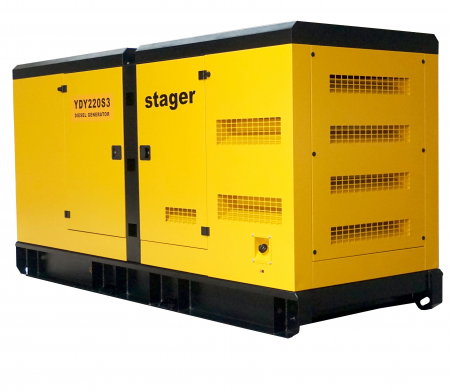Stager YDY220S3 Generator insonorizat diesel trifazat 220kVA, 289A, 1500rpm [2]