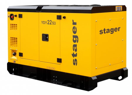 Stager YDY22S3 1158000022S3 Generator insonorizat diesel trifazat 20kVA, 29A, 1500rpm [2]