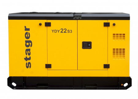 Stager YDY22S3 1158000022S3 Generator insonorizat diesel trifazat 20kVA, 29A, 1500rpm [1]