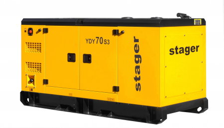 Generator insonorizat Stager YDY70S3 1158000070S3 70kVA, 89A, 1500rpm, trifazat, diesel [2]