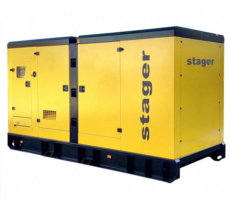 Generatoare electrice - Generator insonorizat diesel trifazat Stager YDSD550S3 115800YDSD550S3,  400kW, 720A, 1500rpm