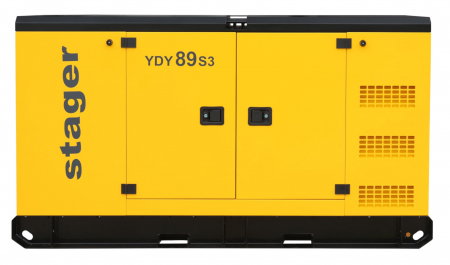 Stager YDY89S3 Generator insonorizat diesel trifazat 89 kVA, 115A, 1500rpm [1]