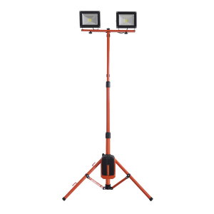 Turnuri de lumina - Stand 2 proiectoare cu led 2x20W Redback ED40