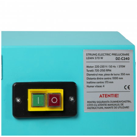 Strung electric prelucrare lemn Detoolz DZ-C240, 350W [4]