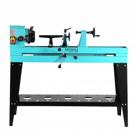 Masini de debitat si prelucrare lemn - Strung electric prelucrare lemn Detoolz DZ-C241, 550W cu functie de copie