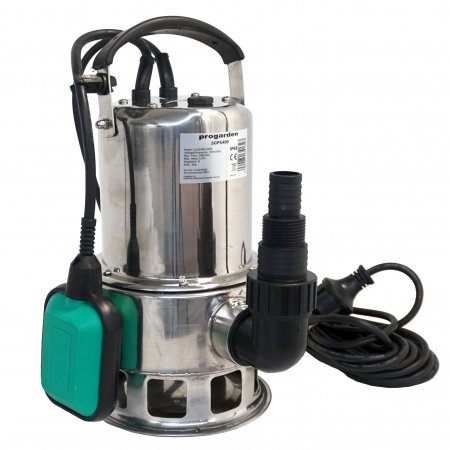 Pompe submersibile apa murdara/menajera - ProGARDEN SGPS400 Pompa submersibila 1.5", 400W, apa murdara, 140L/min, plutitor, inox