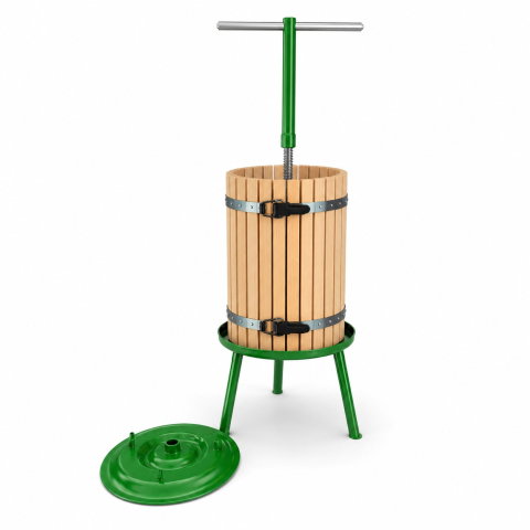 Zdrobitoare de fructe si legume - Teasc struguri Micul Fermier 40 litri, cu sac filtrare si suport